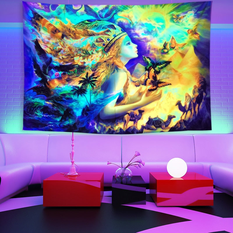 Sikunuo | Colorful Glowing Luminous Tapestry
