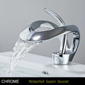 Sikunuo | Modern Creative Brass Waterfall Design Faucet