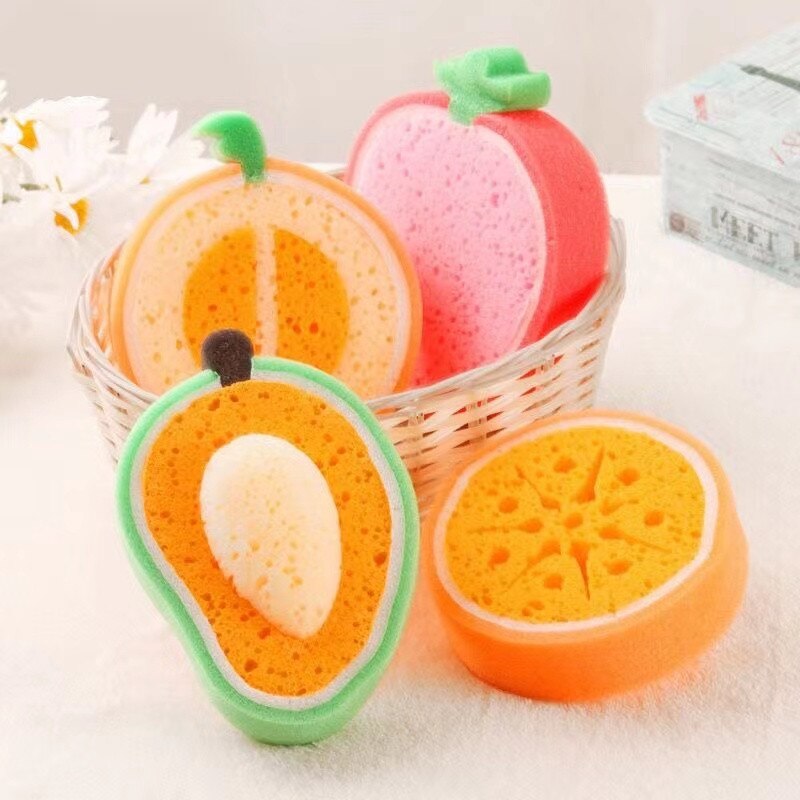 Sikunuo | Fruit Shaped Kitchen Dish Cleaning Sponge