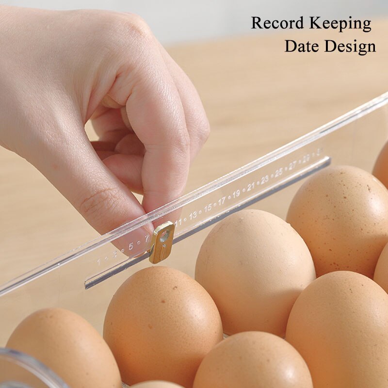 Sikunuo | Automatic Flip Egg Storage Rack