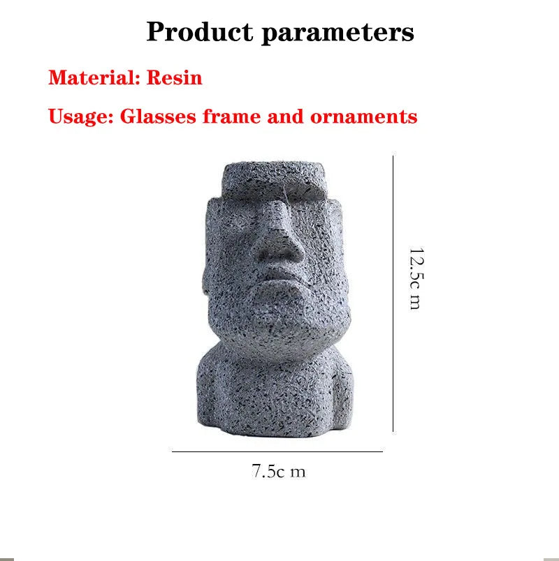 Sikunuo | Stone Face Eyeglass Holder Stand