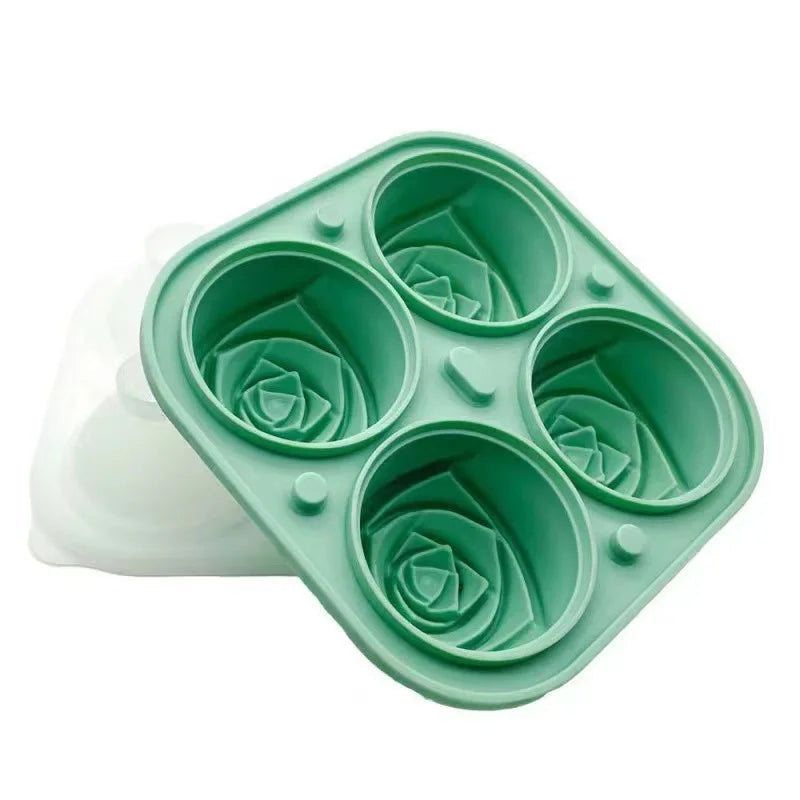 Sikunuo | 3D Rose Ice Cube Trays