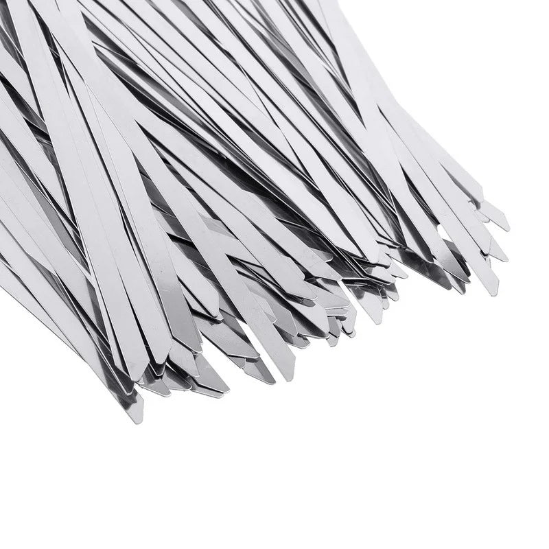 Sikunuo | Heavy-Duty Stainless Steel Cable Zip Ties