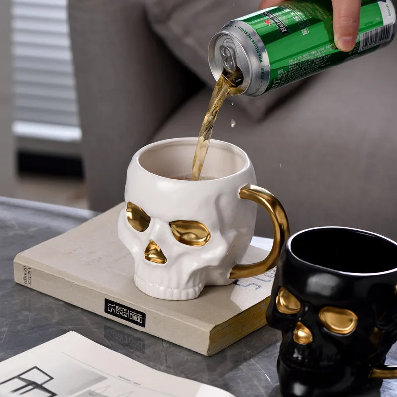 Sikunuo | Spooky Skull Coffee Mug