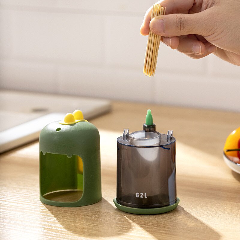 Sikunuo | Dinosaur Automatic Toothpick Holder
