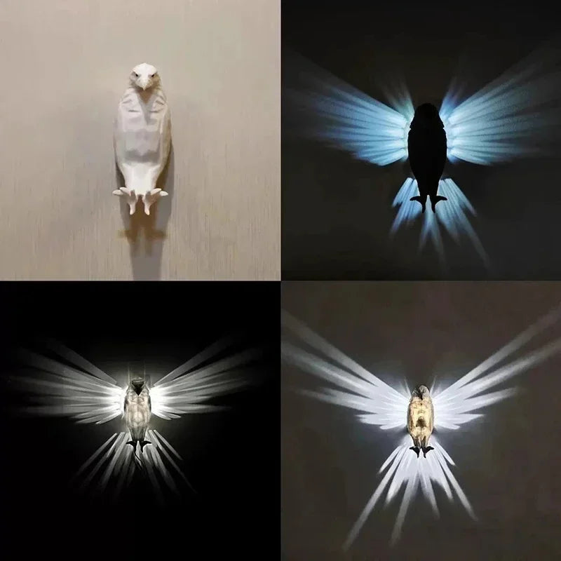 Sikunuo | 3D Eagle Wall Projection Lamp