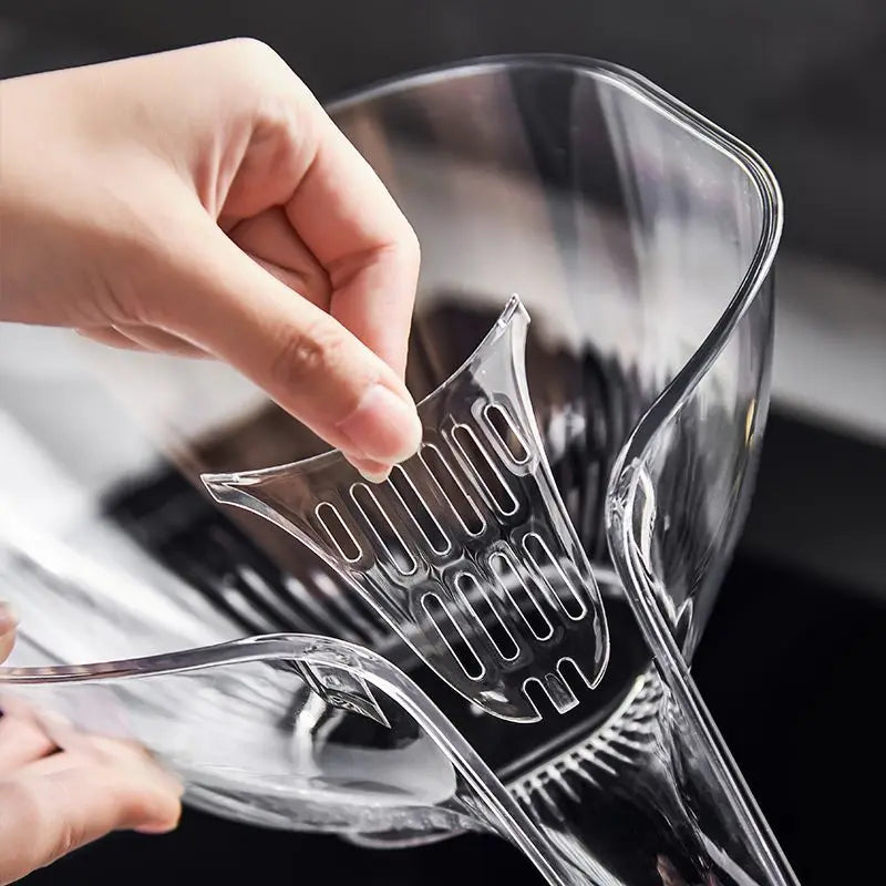 Sikunuo | Crystal Clear Multifunctional Kitchen Drain Basket