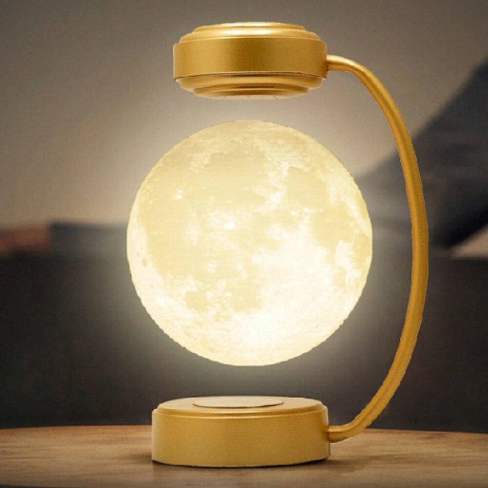 Sikunuo | 3D Magnetic Levitating Moon Night Lamp