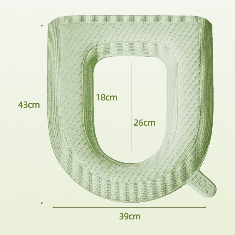 Sikunuo | Waterproof Soft Toilet Seat Cover Lifter