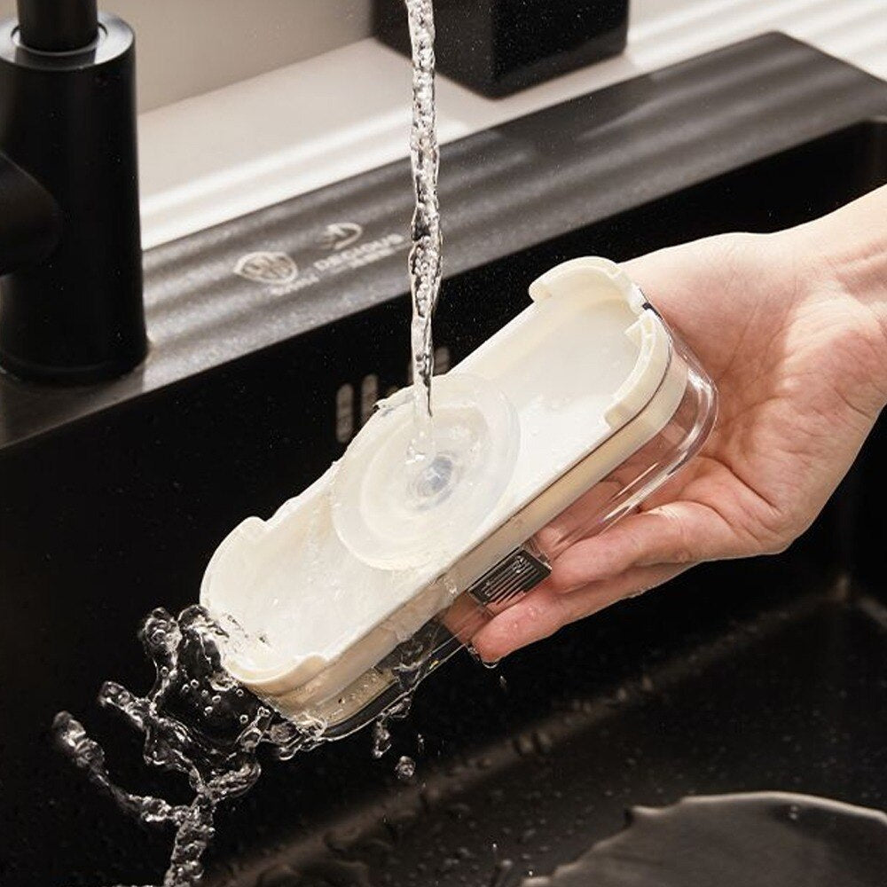 Sikunuo | Suction Cup Kitchen Sink Filter Rack