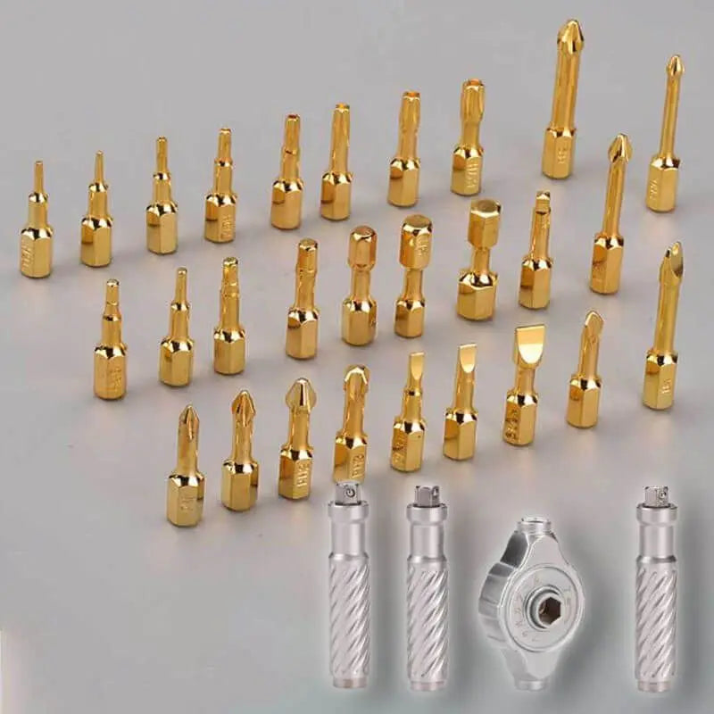 Sikunuo | Smart Twist Ease Multitool Ratchet Screwdriver Set