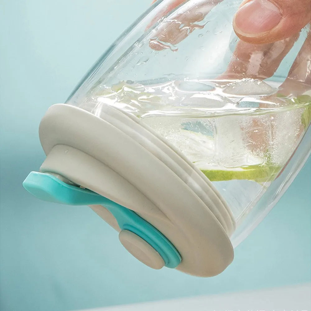 Sikunuo | Leak-Proof Double Wall Glass Transparent Mug