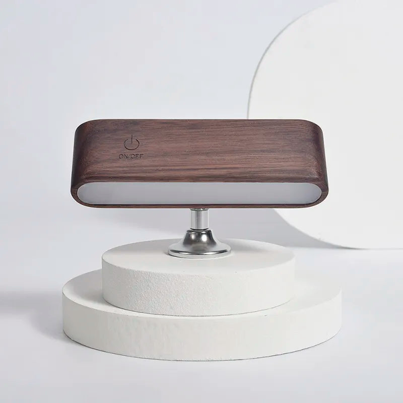 Sikunuo | Rotatable Magnetic Wooden Rechargeable LED Night Lamp