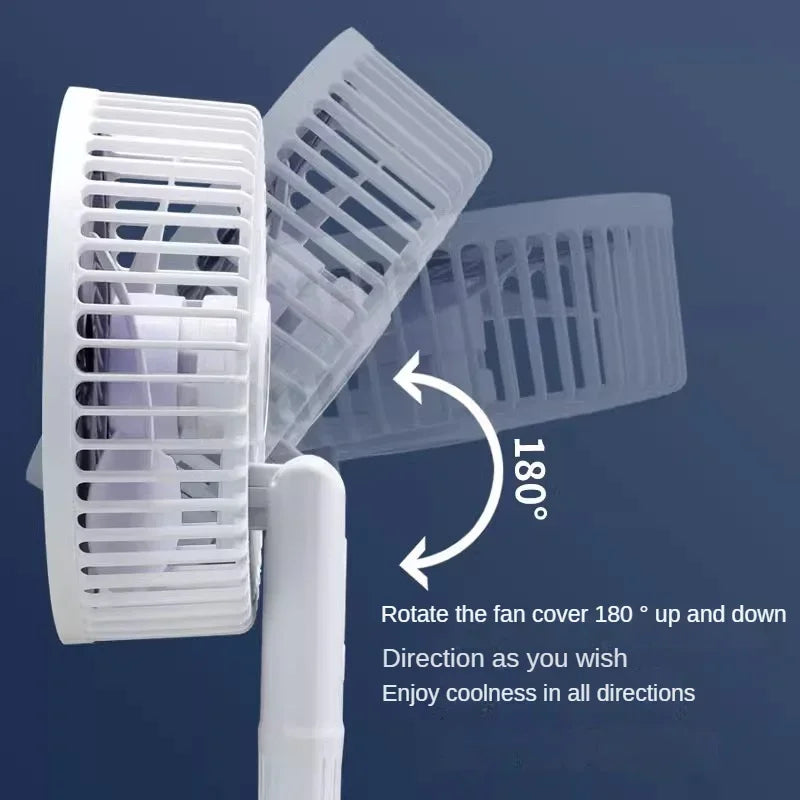 Sikunuo | Clip-on Portable Compact USB Rechargeable Cooling Fan