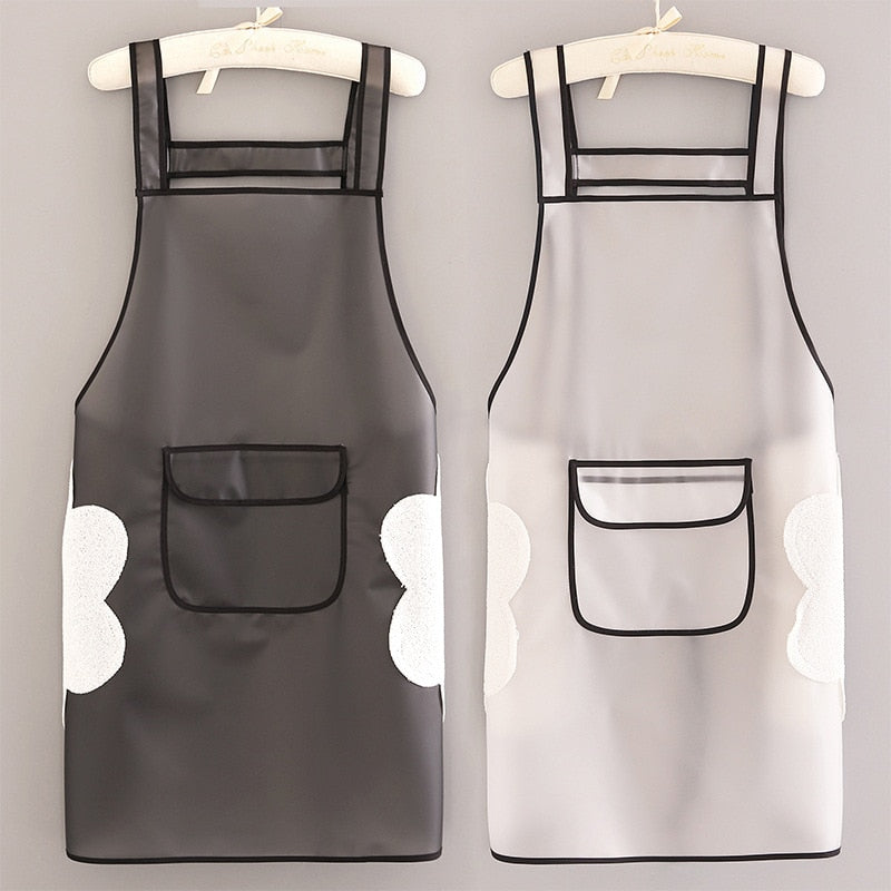 Sikunuo | Transparent Waterproof Kitchen Apron
