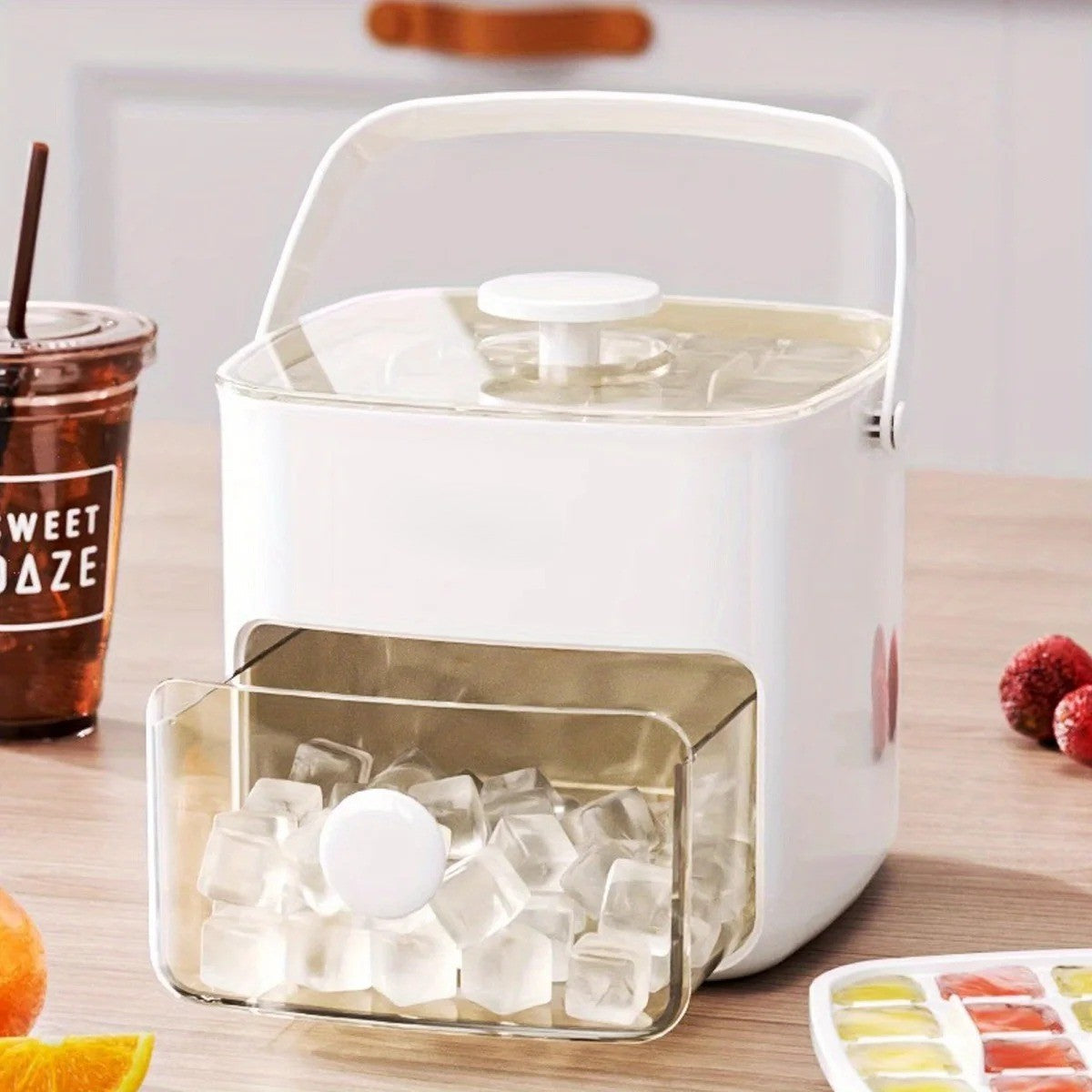 Sikunuo | 48-Grid Easy Ice Cube Maker Machine