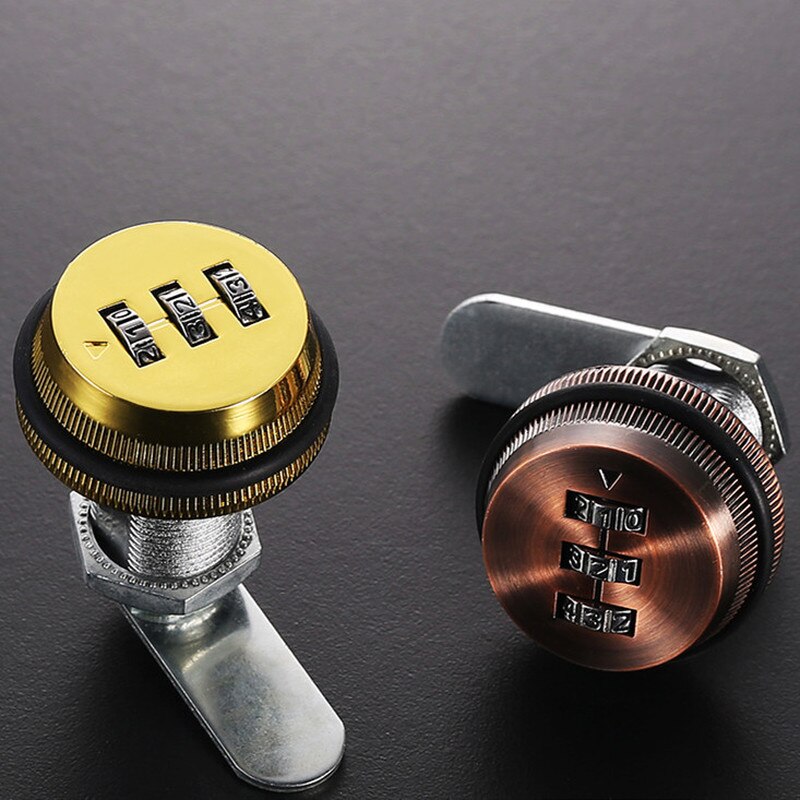 Sikunuo | 3-Digit Mechanical Password Cabinet Lock