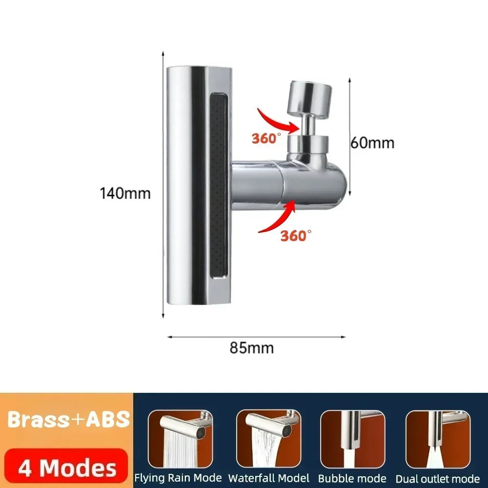 Sikunuo | Multifunctional Waterfall Modern Kitchen Matte Faucet