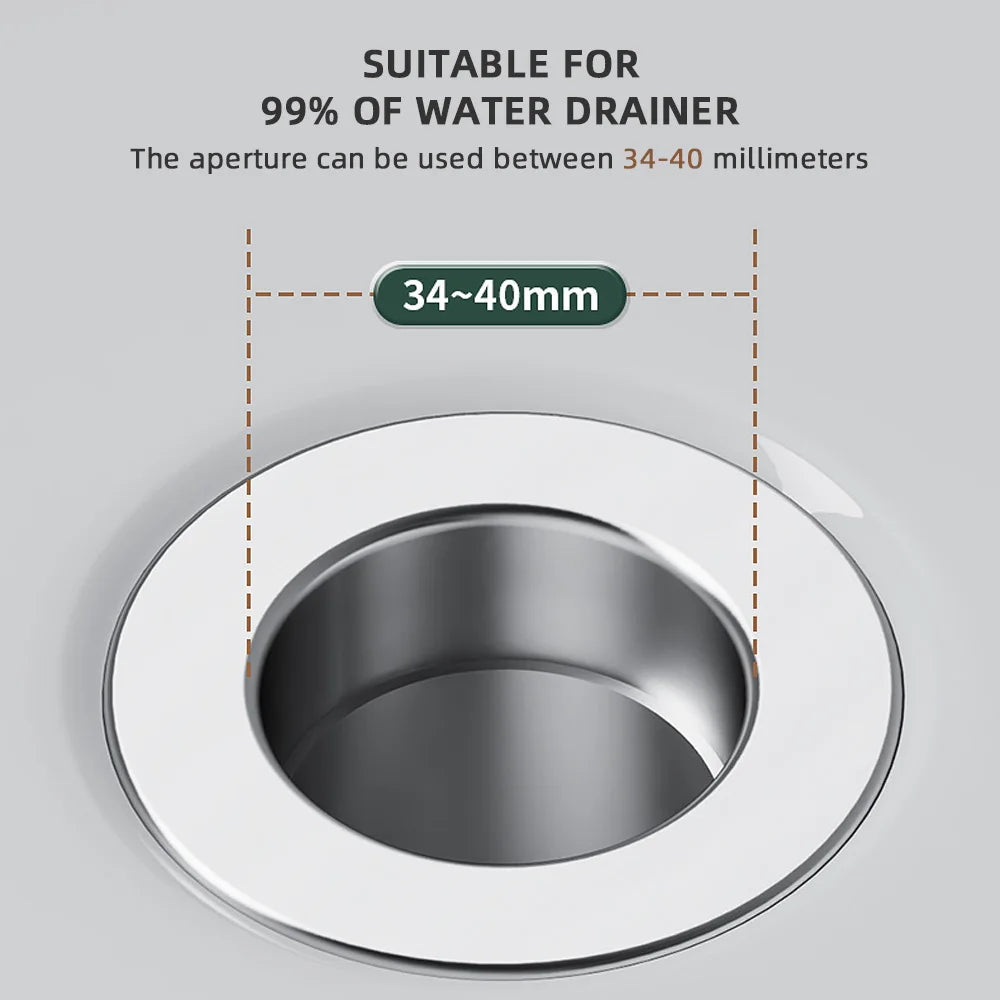 Sikunuo | Pop-up Anti Clogging Drain Sink Strainer Filter