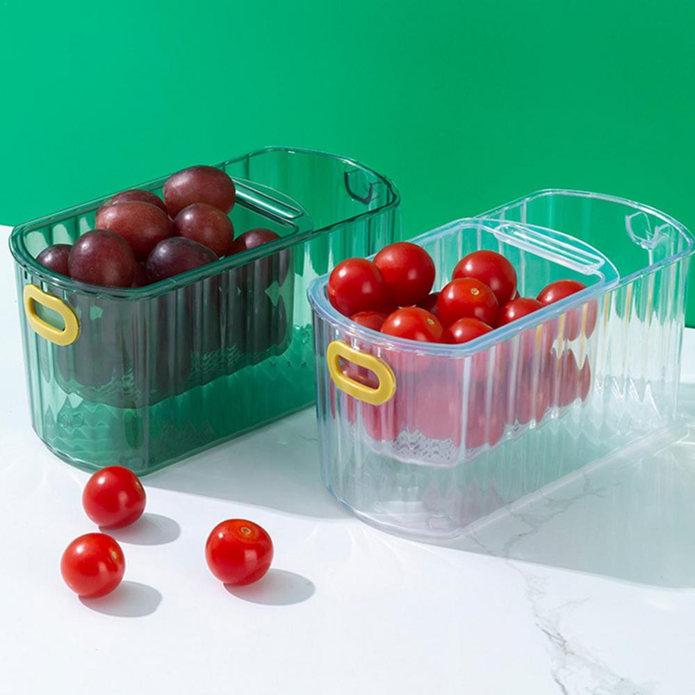 Sikunuo | Clear Stack Transparent Double-Layer Basket