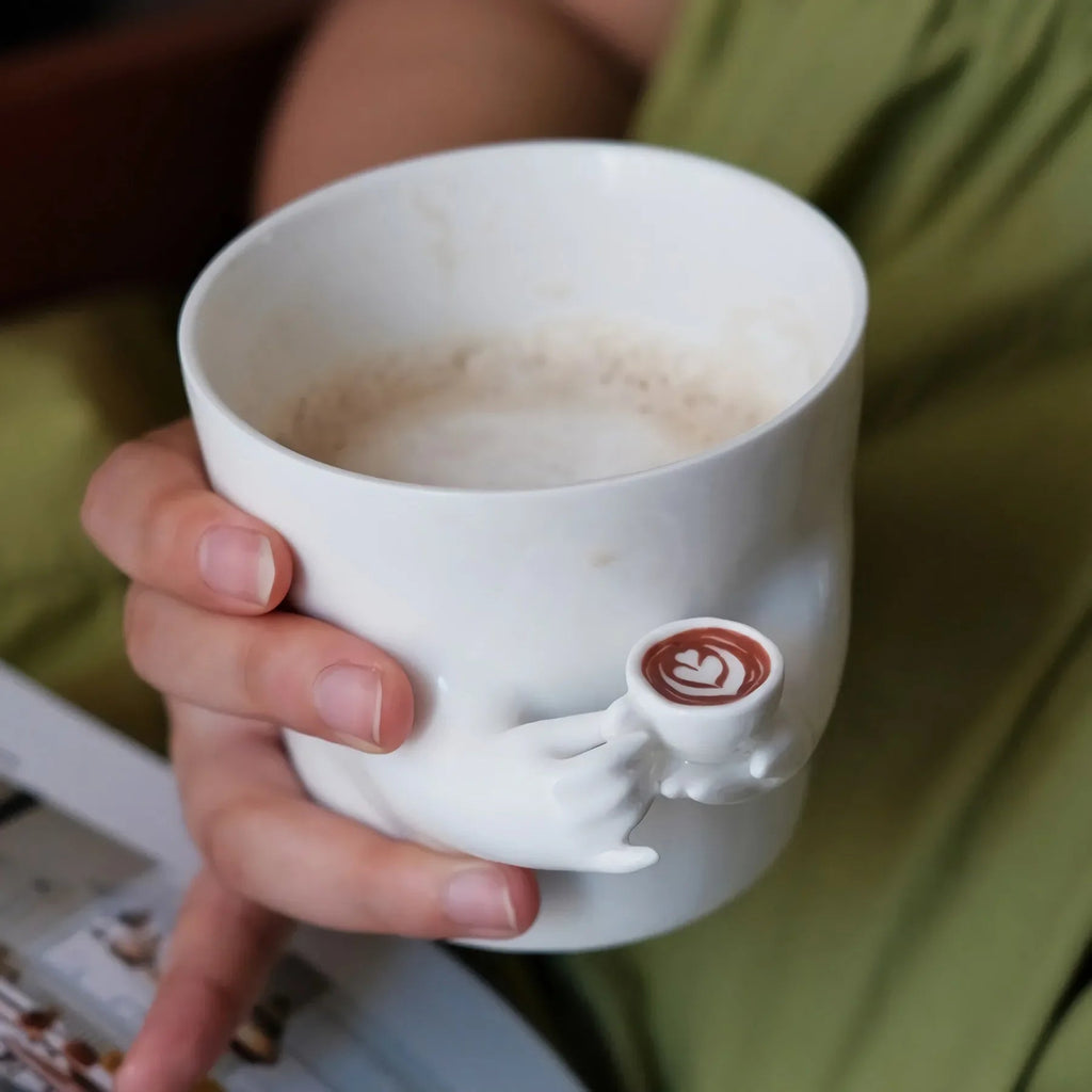 Sikunuo | Cute Mug-in-Mug Korean Style Coffee Cup