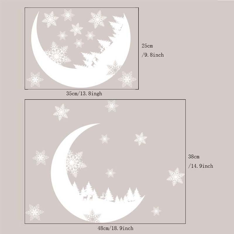 Sikunuo | Jingle Bells Christmas Window Decorations