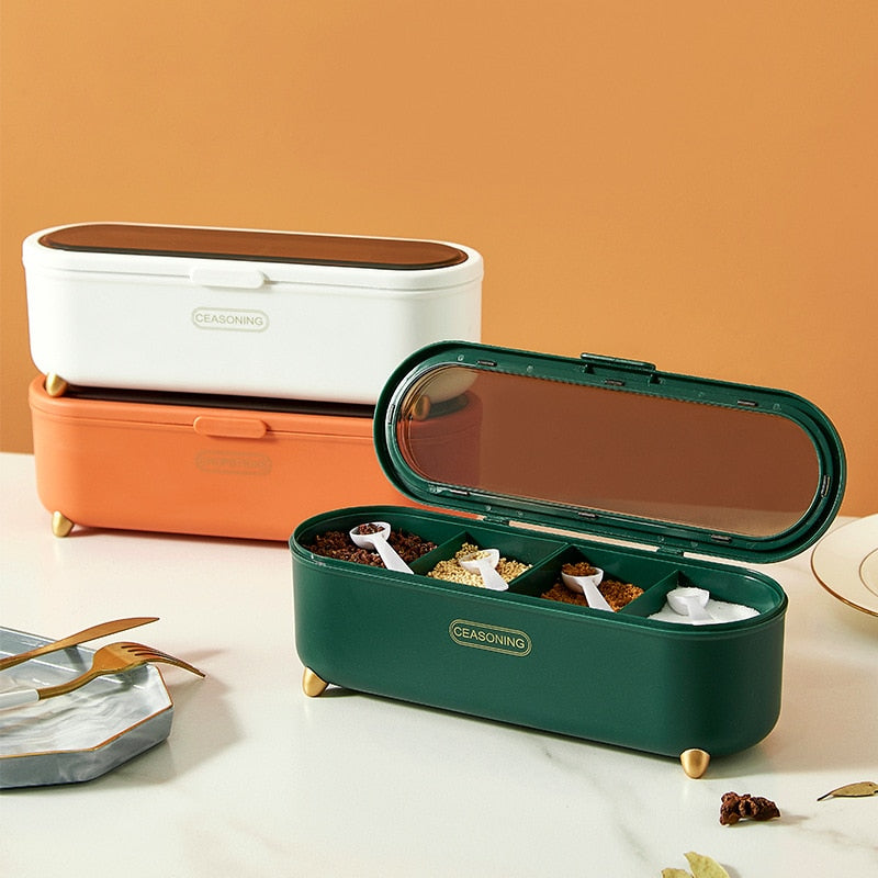 Sikunuo | Detachable Kitchen Storage Seasoning Box