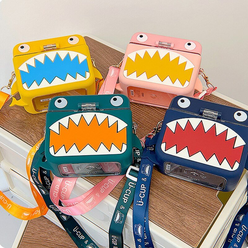 Sikunuo | Shark Built-in Straw Water Bottle