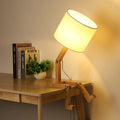 Sikunuo | Thinker Wooden Robot Modern Night Lamp