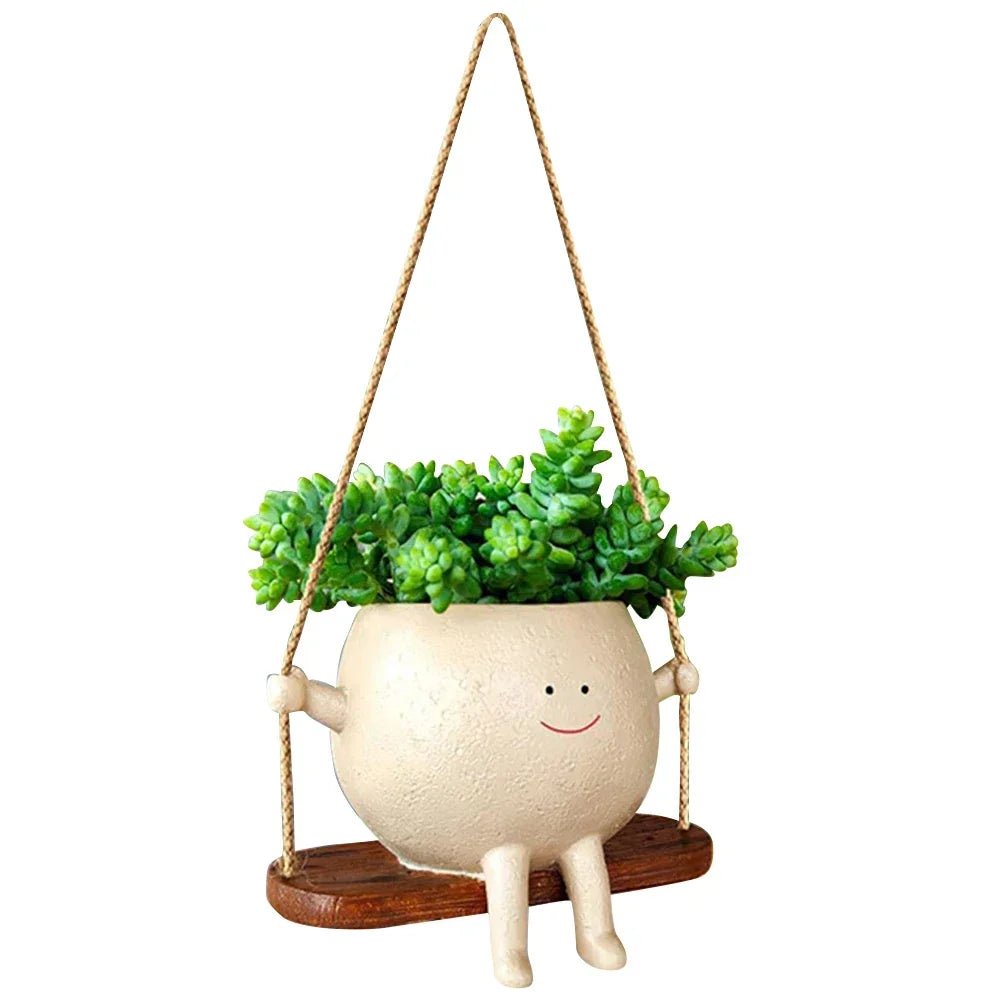 Sikunuo | Happy Buddy Hanging Plant Pot
