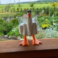 Sikunuo | Middle Finger Resin Duck Decor