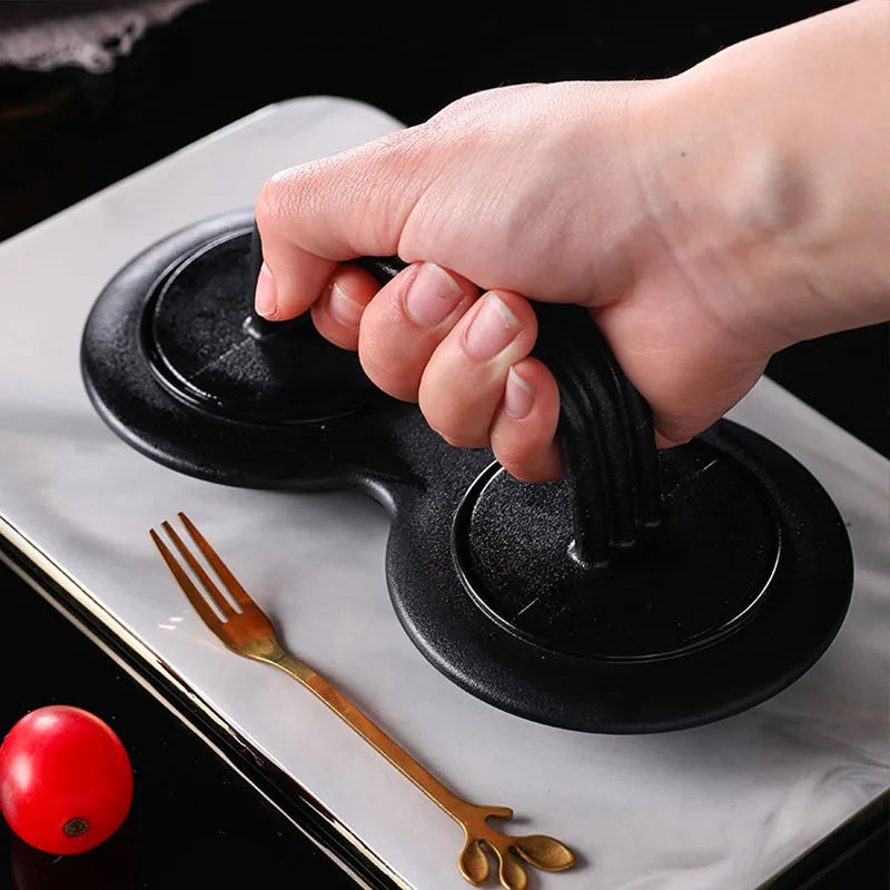 Sikunuo | Ultimate Double Grid Burger Rice Ball Molding Gadget