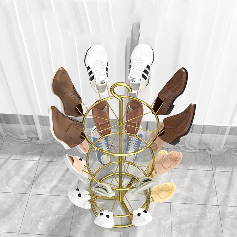 Sikunuo | Circular Space Saving Shoe Rack Organizer