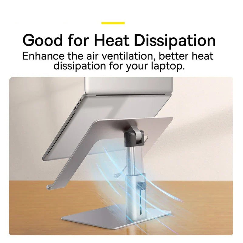 Sikunuo | Ergonomic Non-slip Height Adjustable Laptop Holder Stand