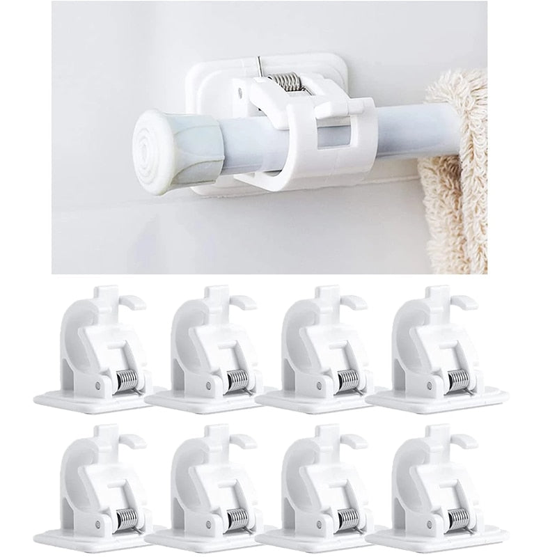 Sikunuo | Self Adhesive Curtain Rod Holder