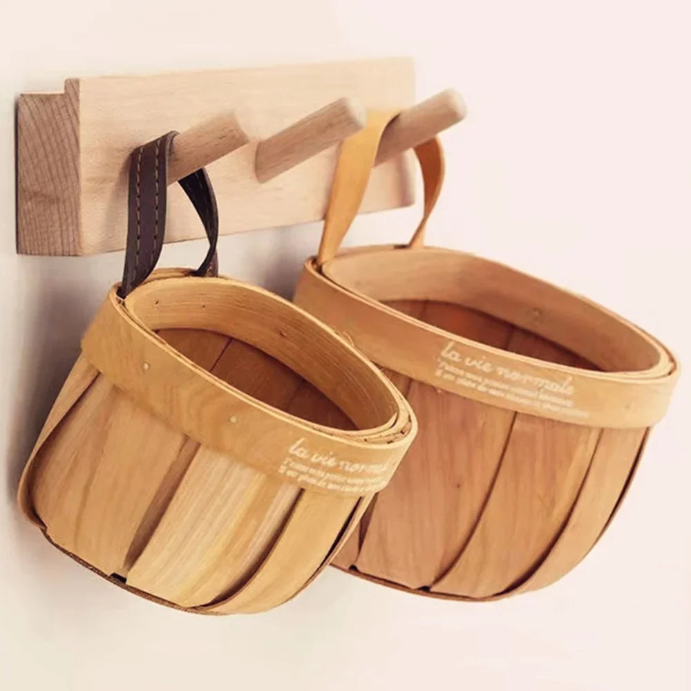 Sikunuo | French Market Handcrafted Wooden Basket