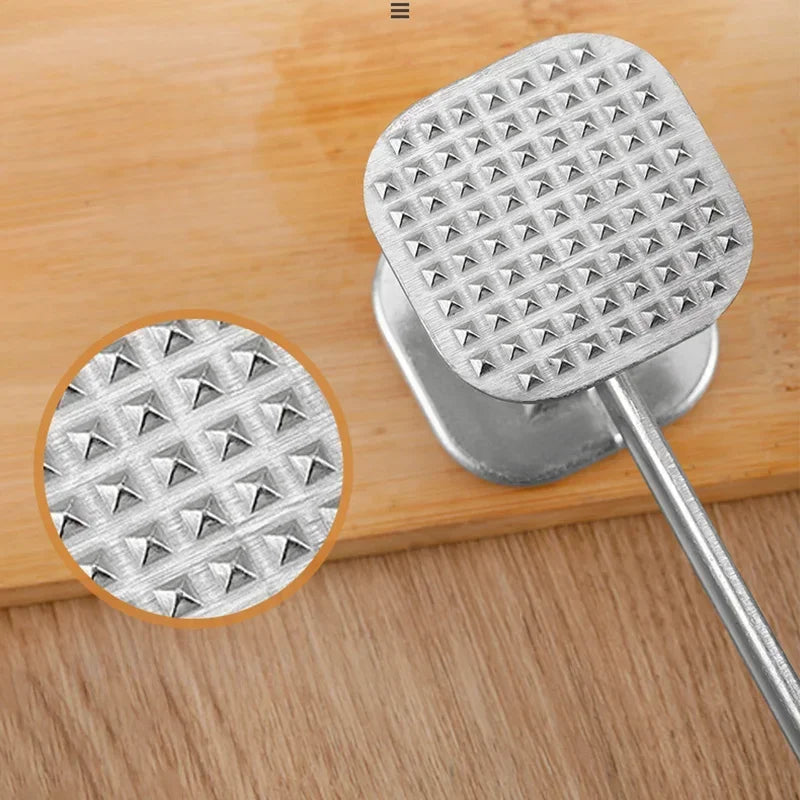 Sikunuo | Dual-Sided Aluminum Meat Tenderizer Hammer