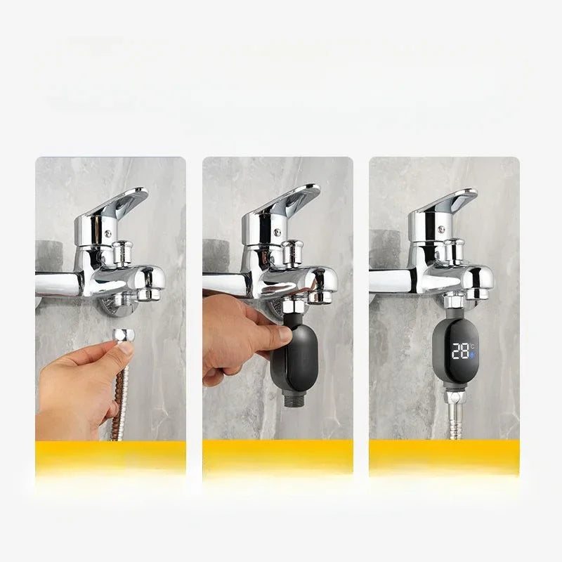 Sikunuo | Real-Time Smart LED Water Temperature Monitor Gadget