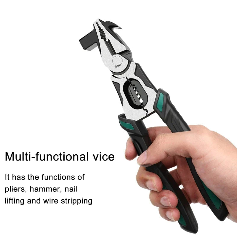 Sikunuo | Heavy-Duty Industrial Precision Multifunctional Pliers Hammer