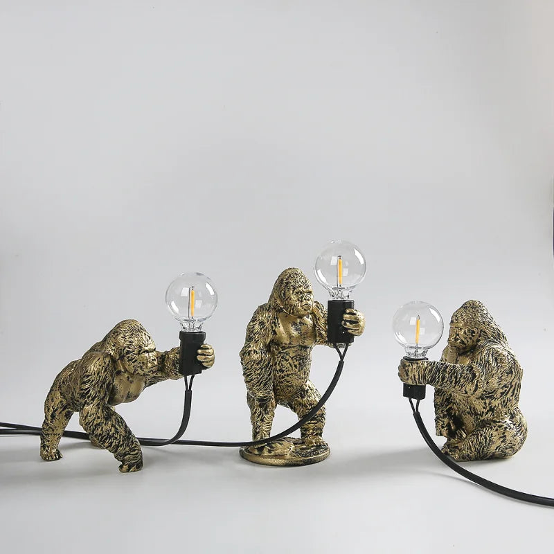 Sikunuo | Angry Gorilla Table Night Lamp