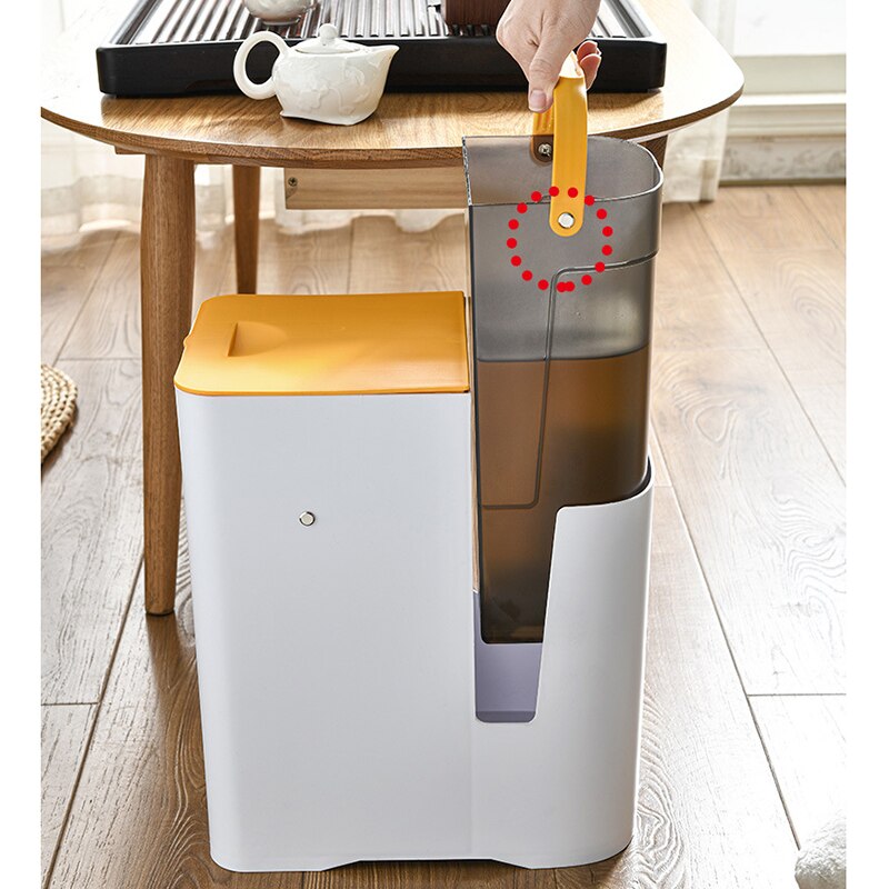 Sikunuo | 2in1 Dry & Wet Storage Easy Trash Can