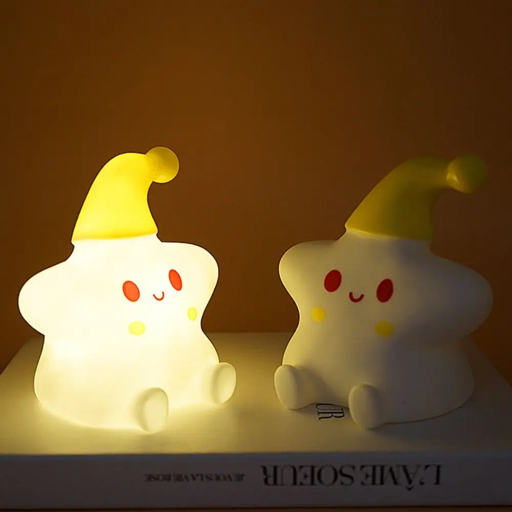 Sikunuo | Happy Little Star LED Silicone Night Lamp