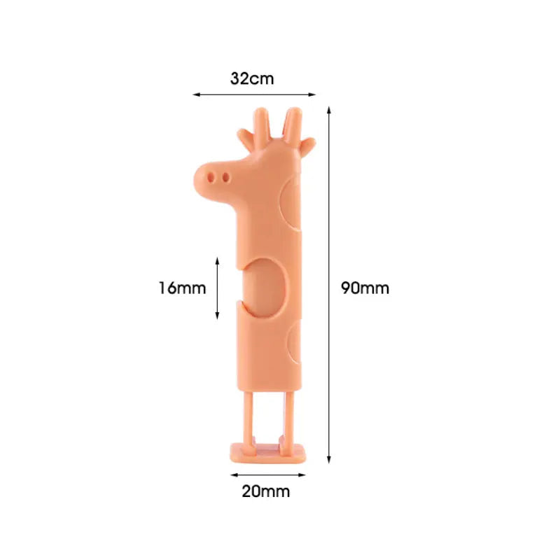 Sikunuo | Cute Giraffe Plastic Bag Sealing Clip