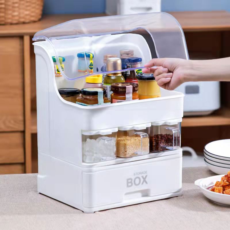 Sikunuo | MultiFunctional Double Rack Spice Organizer