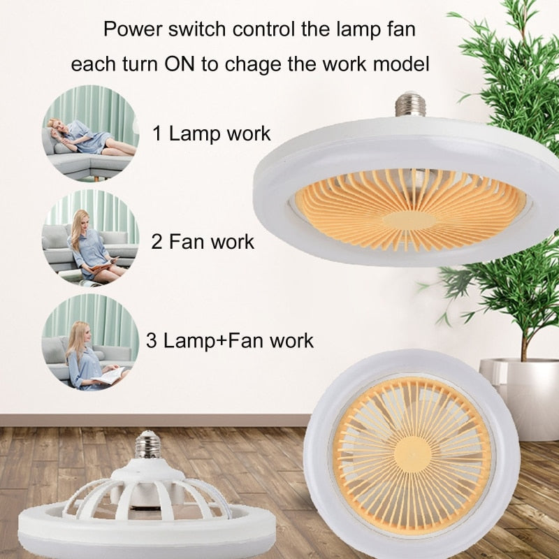 Sikunuo | Remote Control Ceiling Fan Lamp