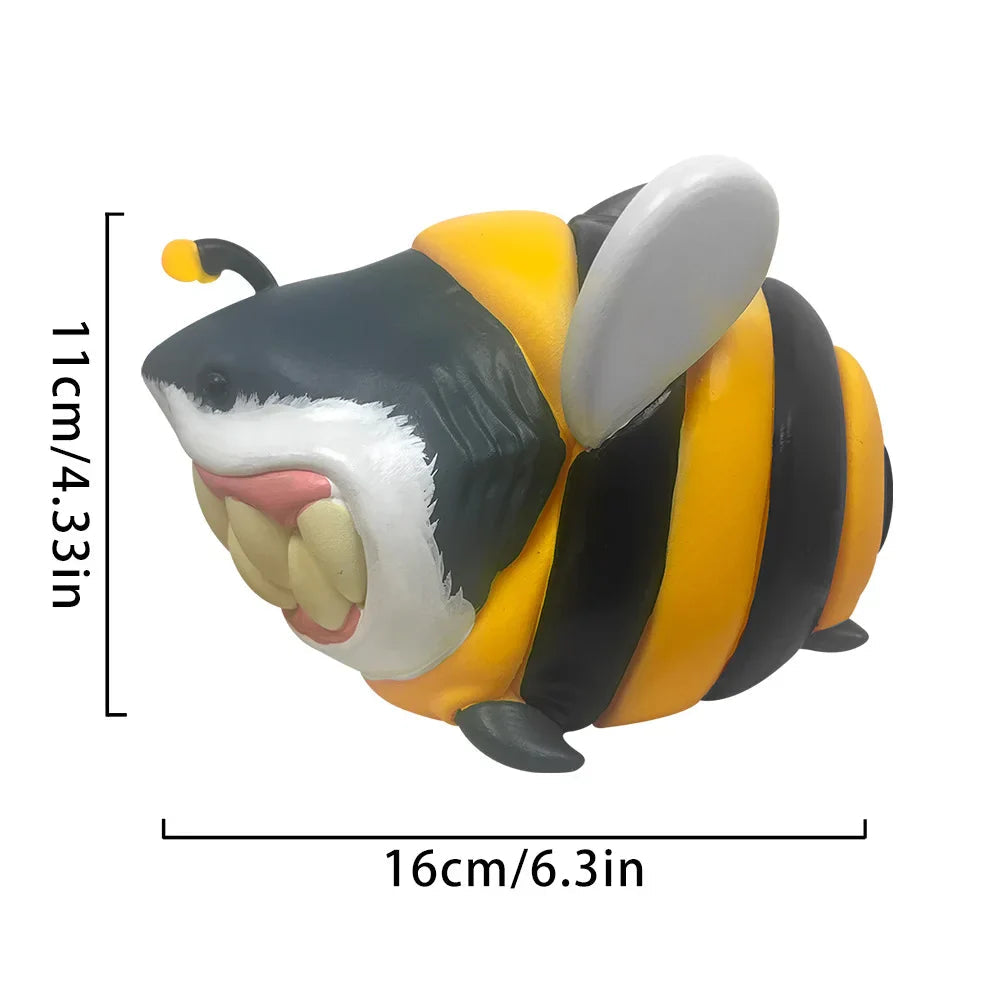 Sikunuo | Scary Shark Bee Resin Decor