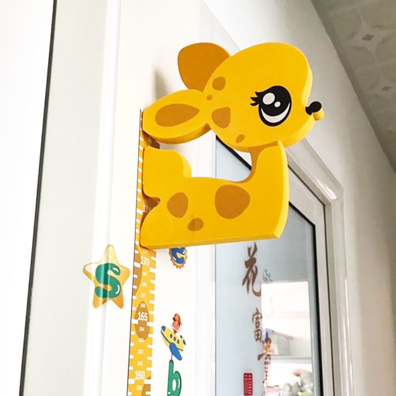 Sikunuo | 3d Cartoon Kids Height Sticker