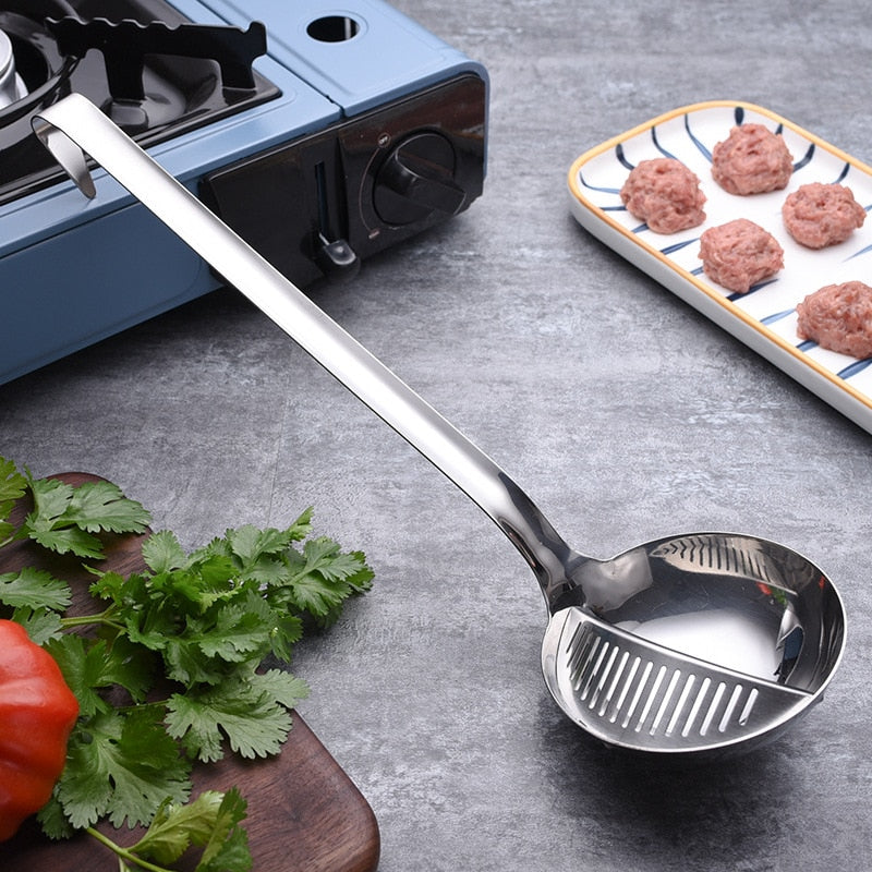Sikunuo | Long Handle Soup Strainer Spoon