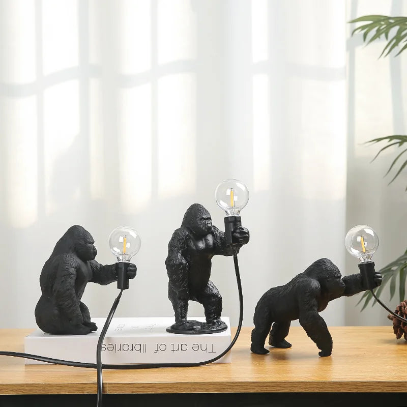 Sikunuo | Angry Gorilla Table Night Lamp