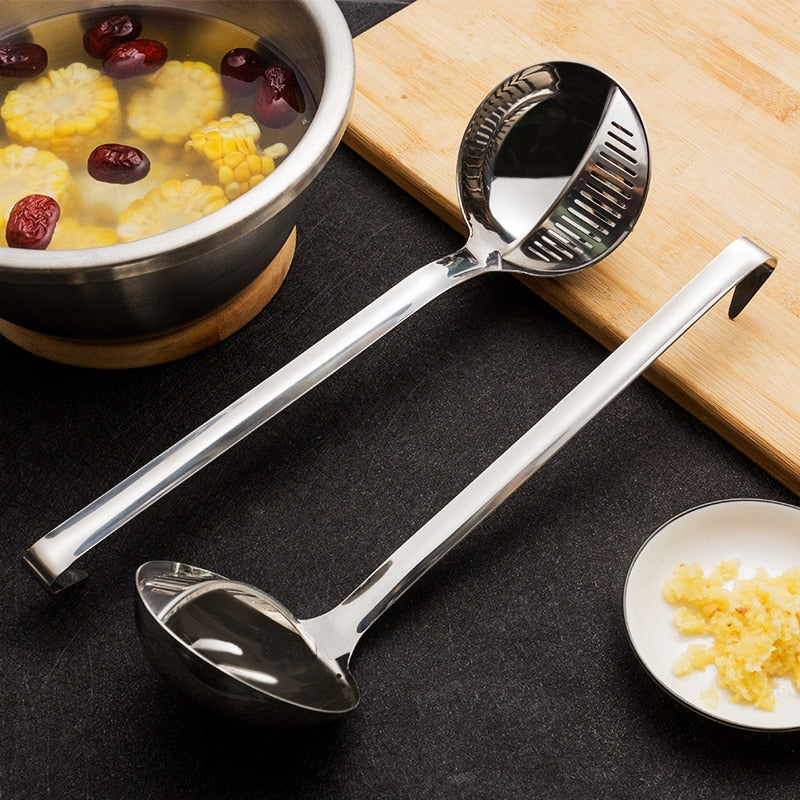 Sikunuo | Long Handle Soup Strainer Spoon